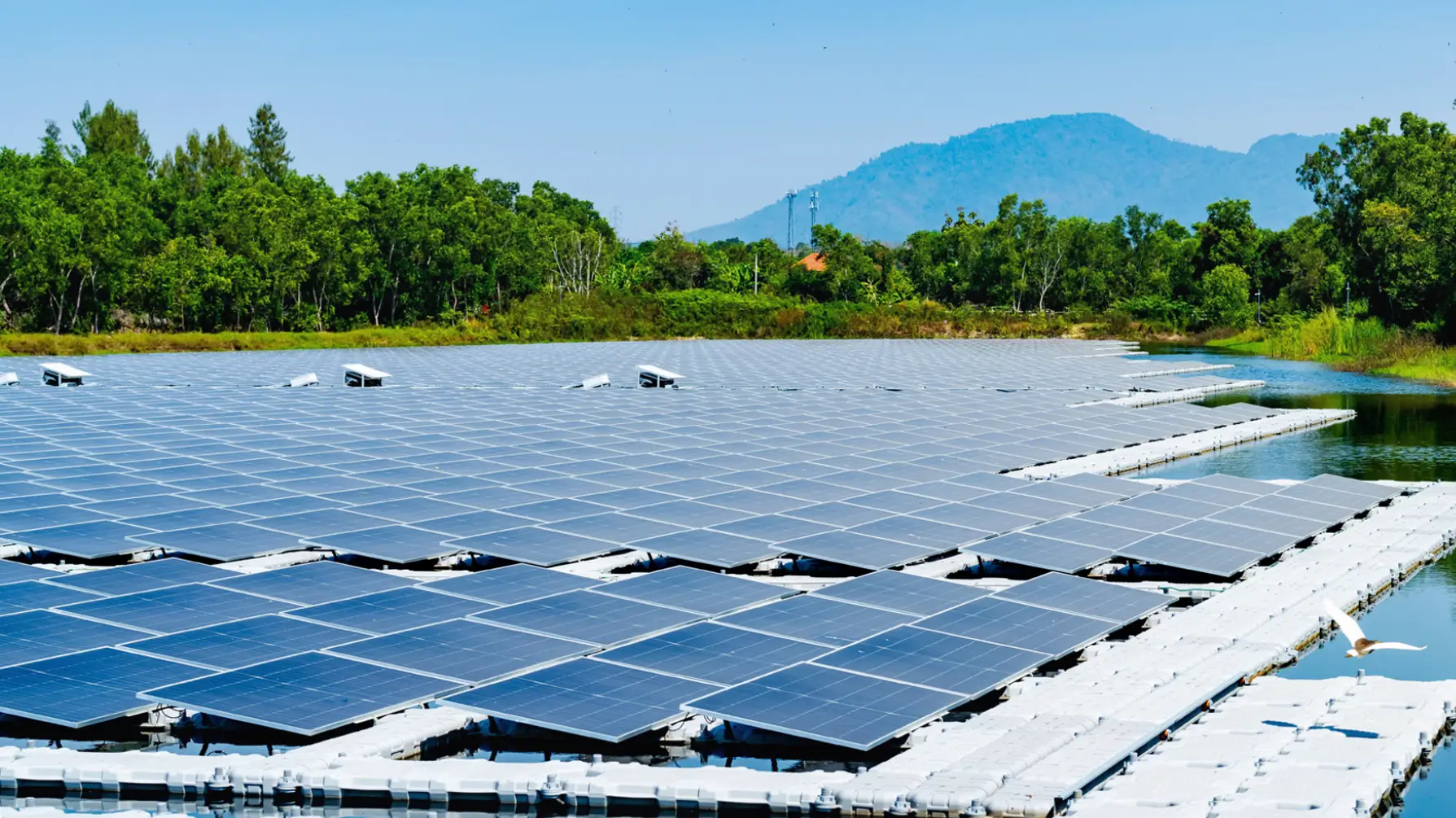 AilumPower floating solar power project