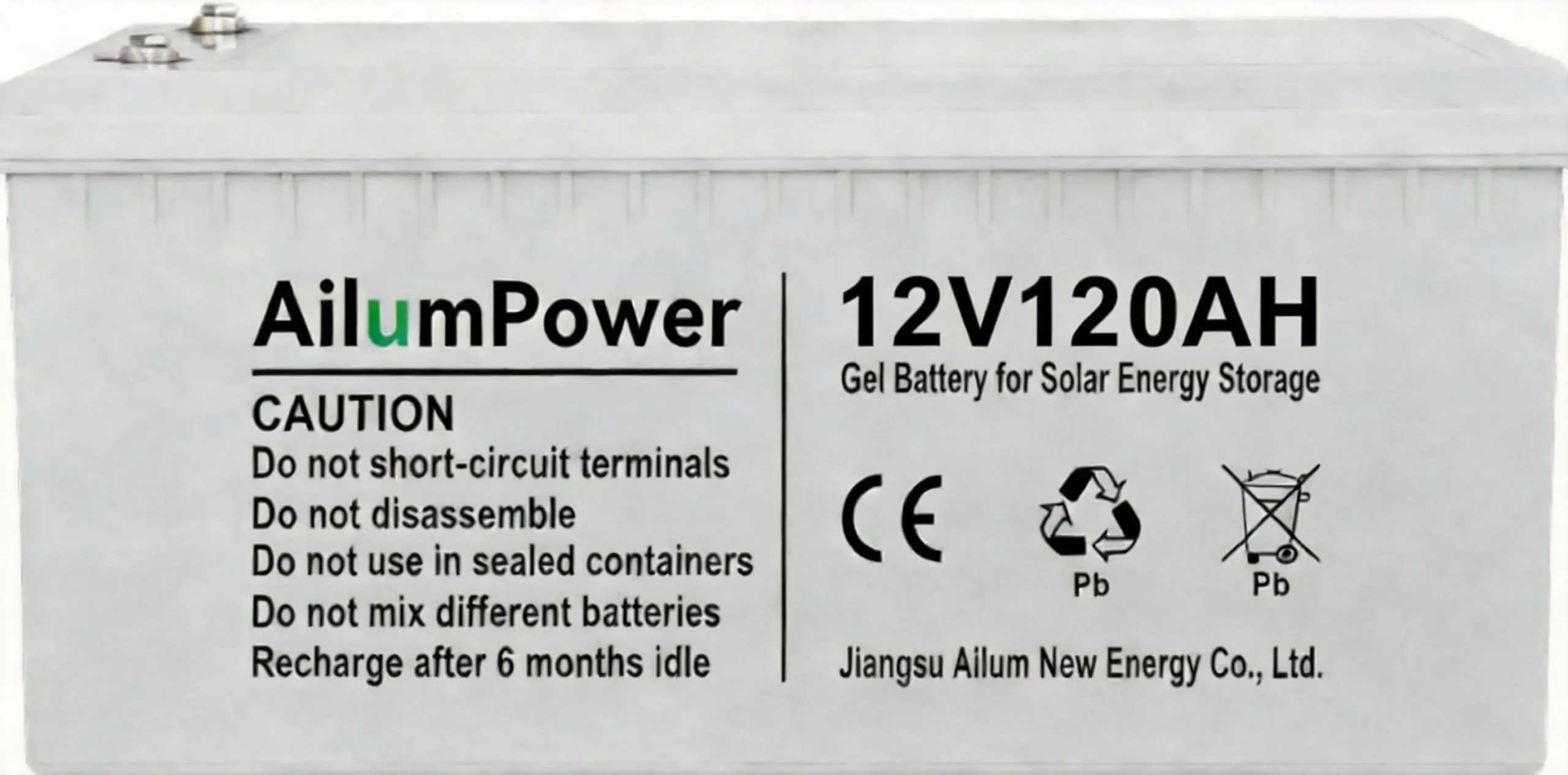 12V120AH Gel Battery