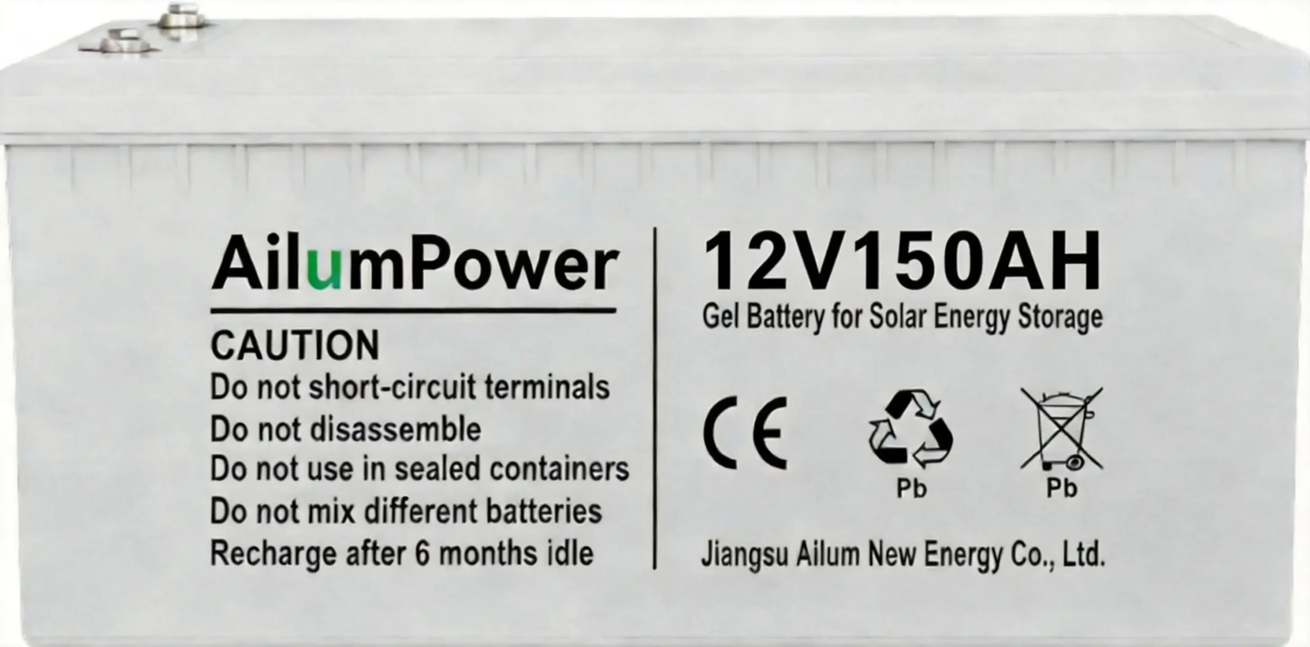 12V150AH Gel Battery