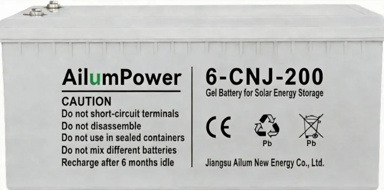 12V200AH Gel Battery product image