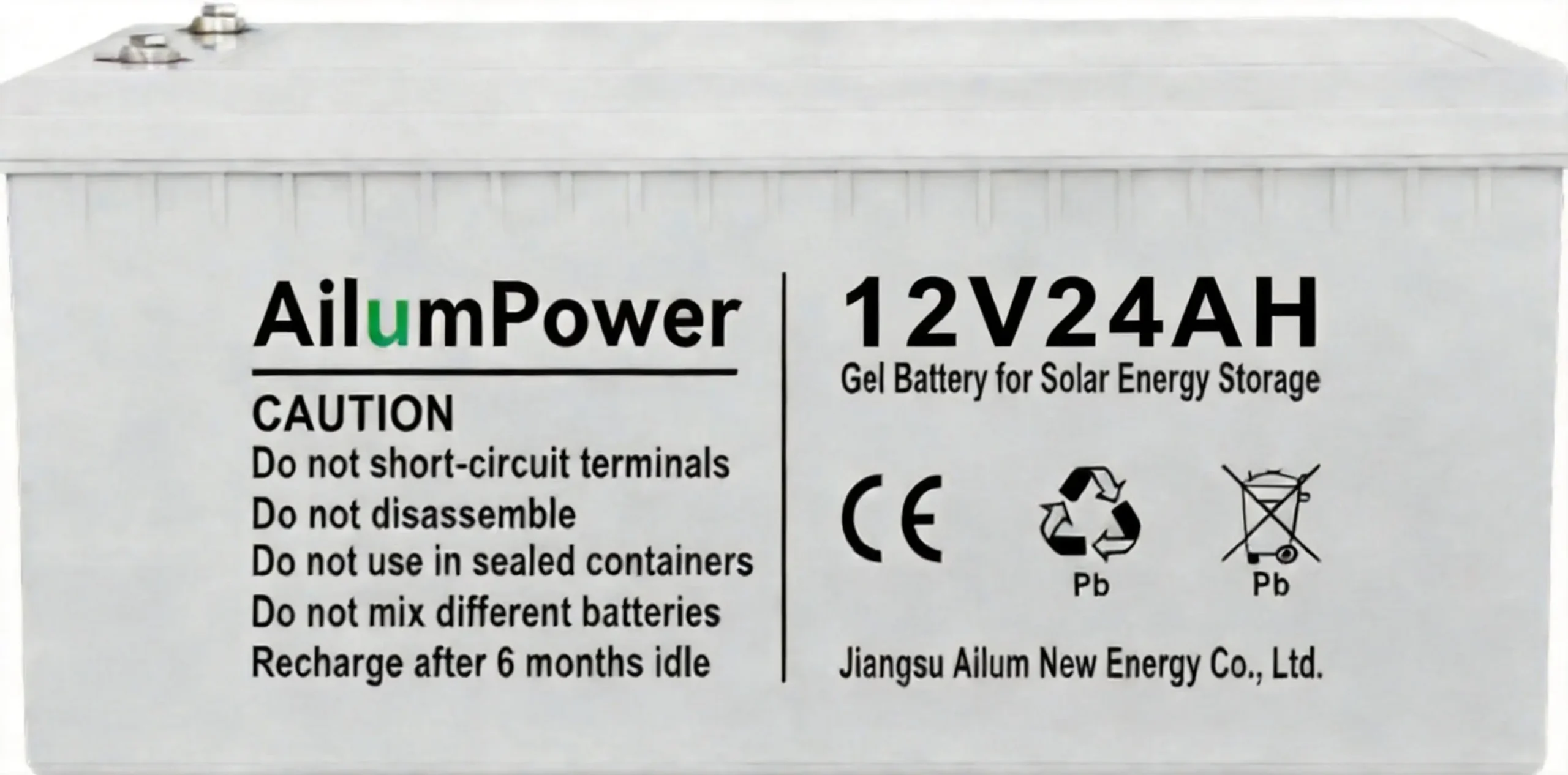 12V24AH Gel Battery