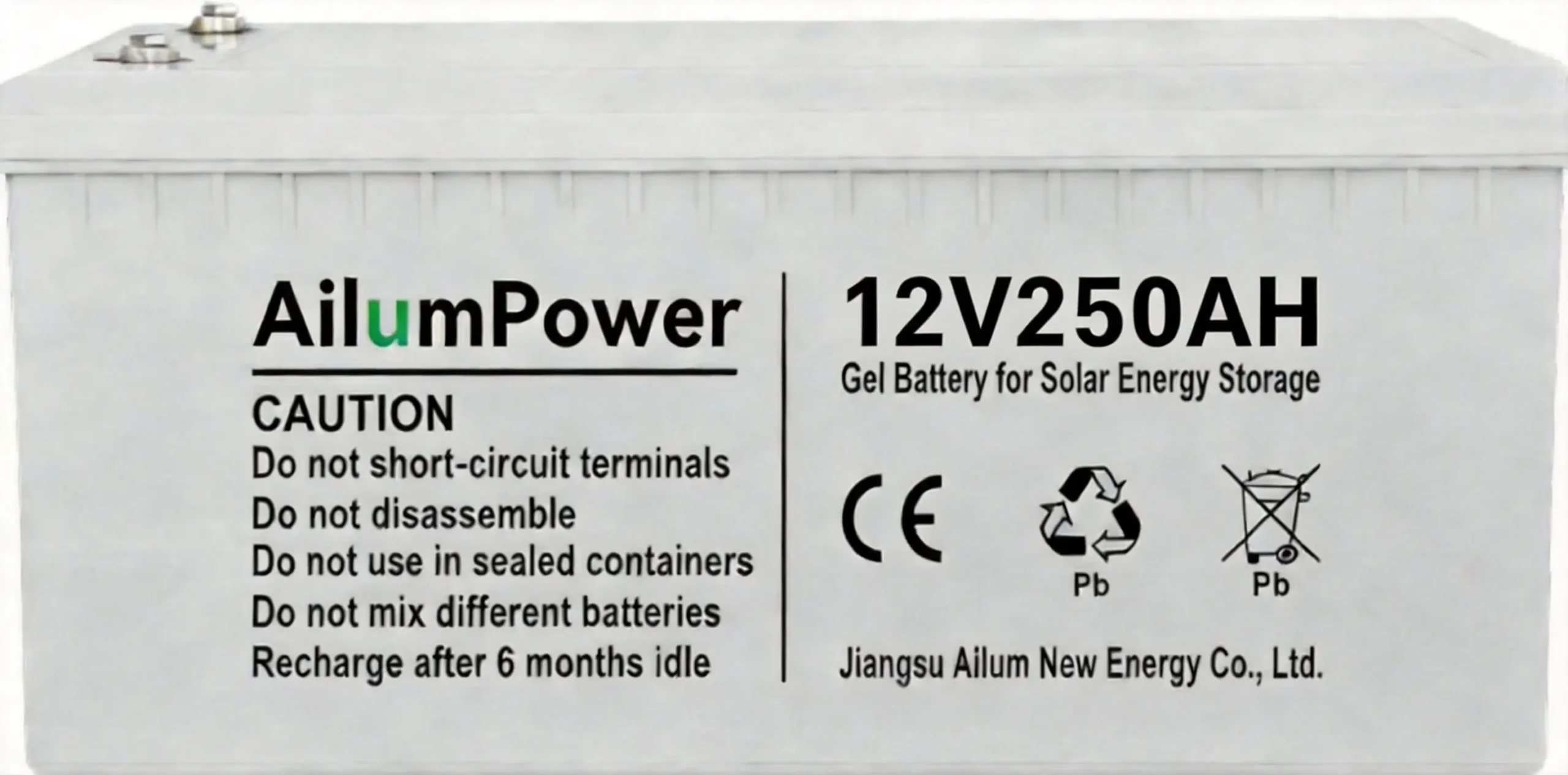 12V250AH Gel Battery