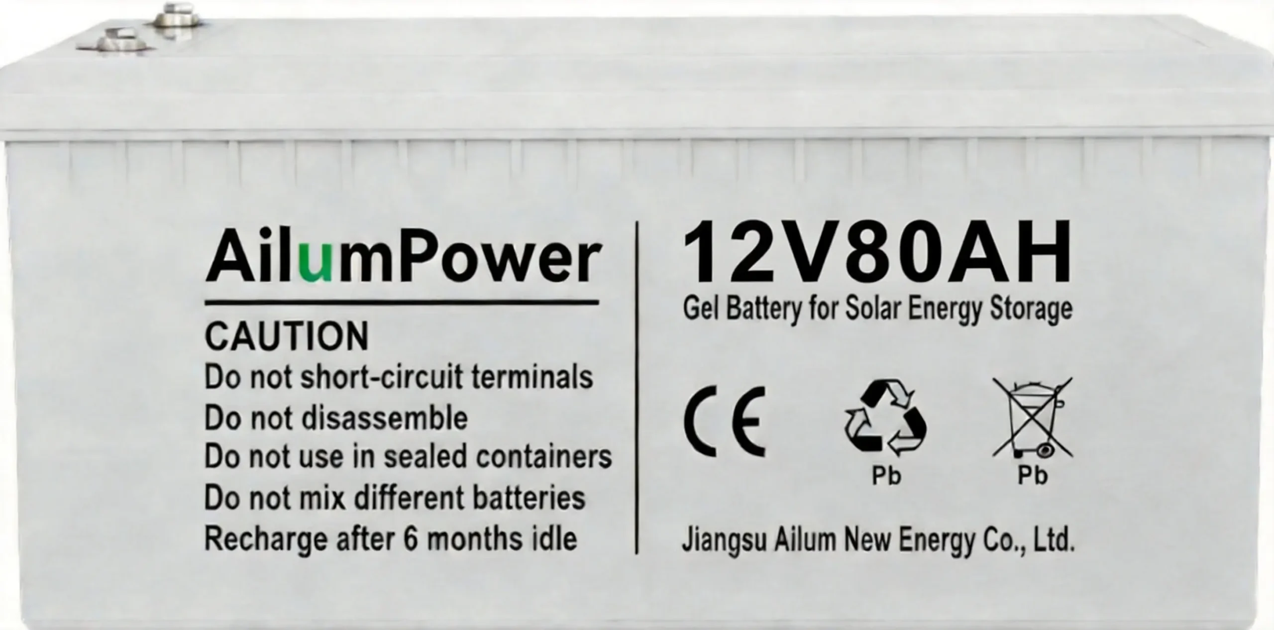 12V80AH Gel Battery