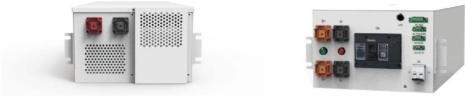 51.2V high voltage rack mounted lithium battery module for commercial storage projects