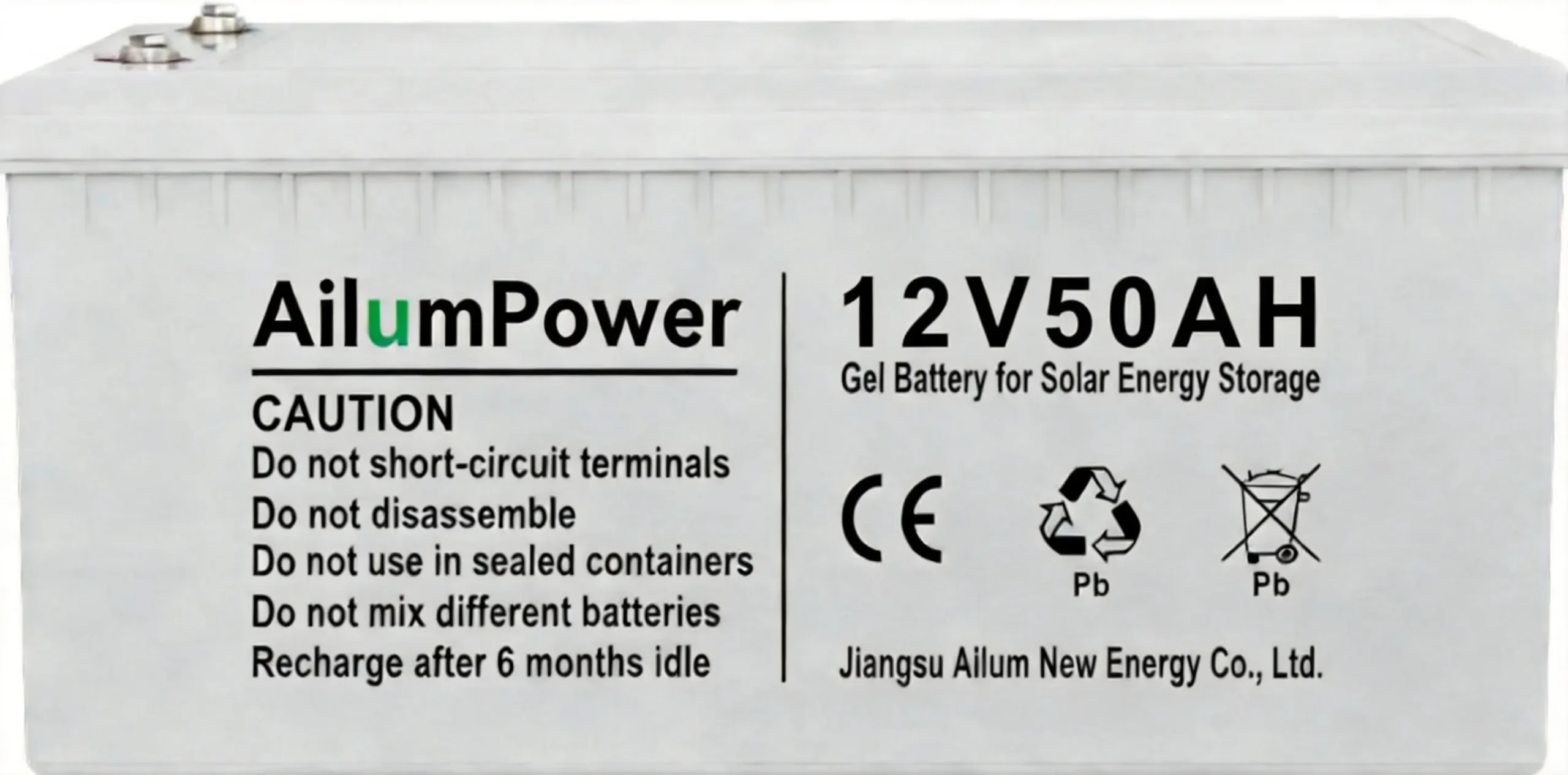 Application reference image for 12V gel battery selection